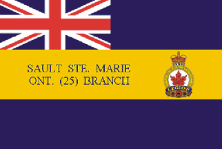 [Royal Canadian Legion branch flag]